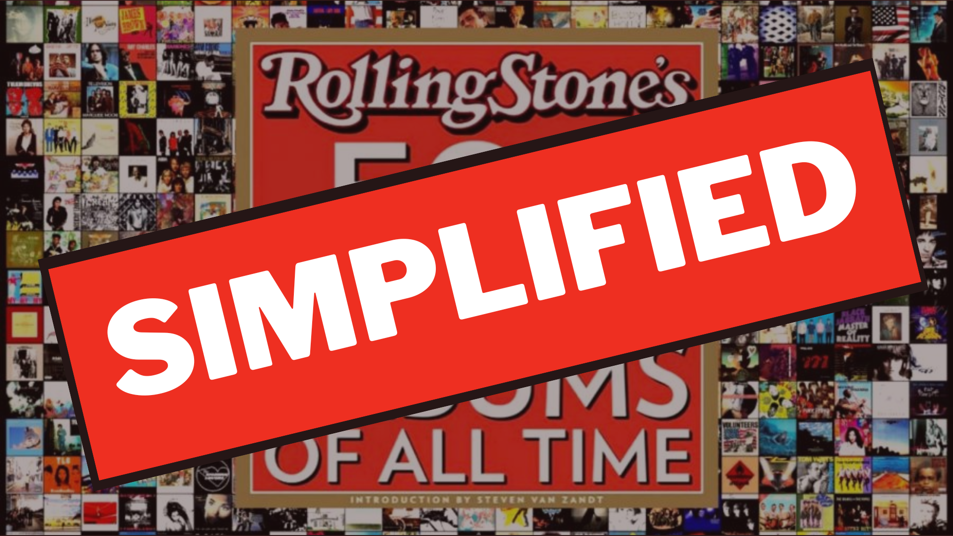 Rolling Stone Simplified | How I Scratched My Own Itch